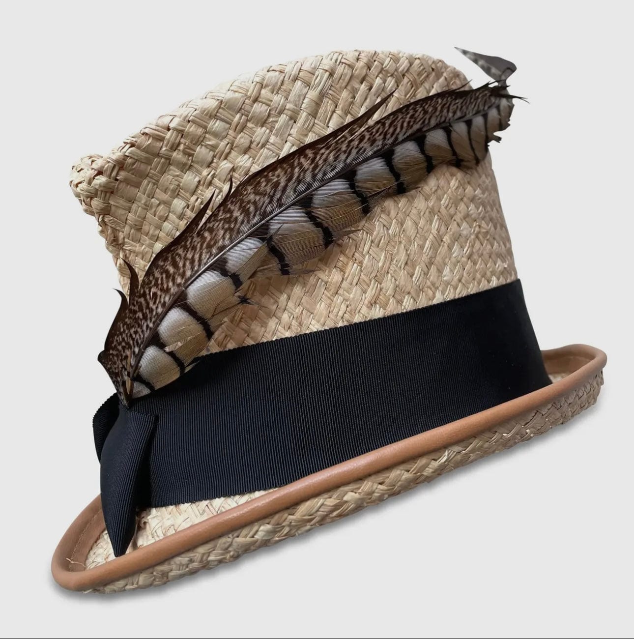 Fay Natural Raffia Straw Hat