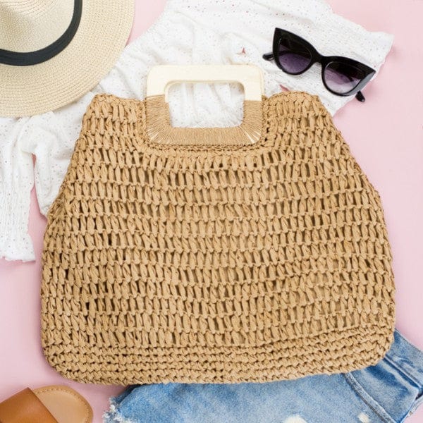 Chelsie Straw Tote