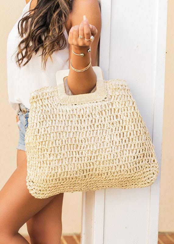 Chelsie Straw Tote