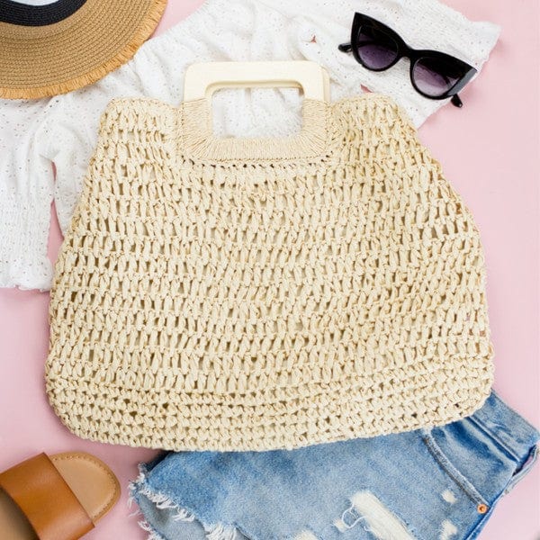 Chelsie Straw Tote