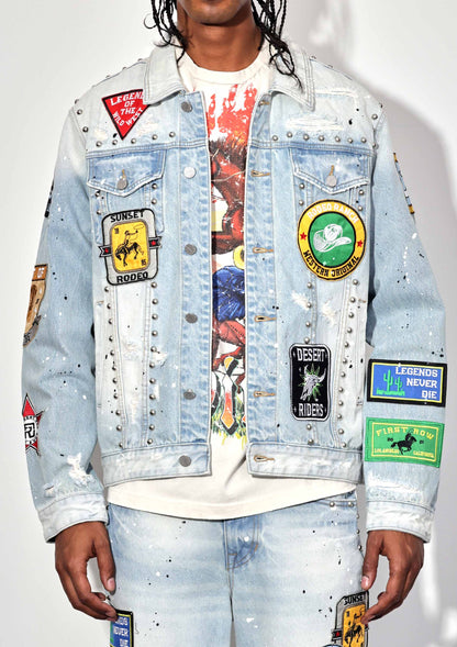 Act of Living Rodeo Washed Denim Jacket