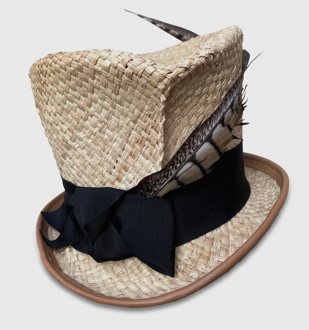 Fay Natural Raffia Straw Hat