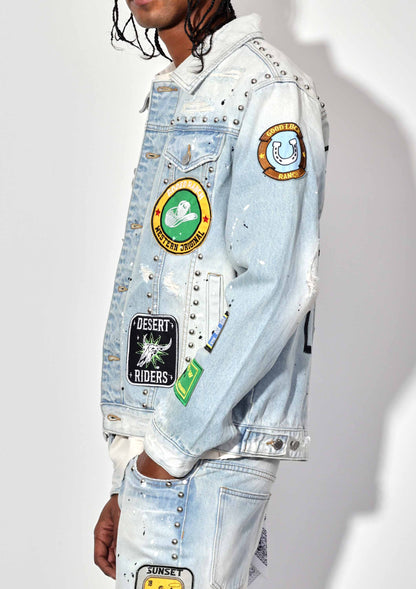 Act of Living Rodeo Washed Denim Jacket