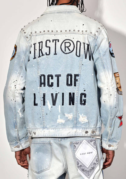 Act of Living Rodeo Washed Denim Jacket