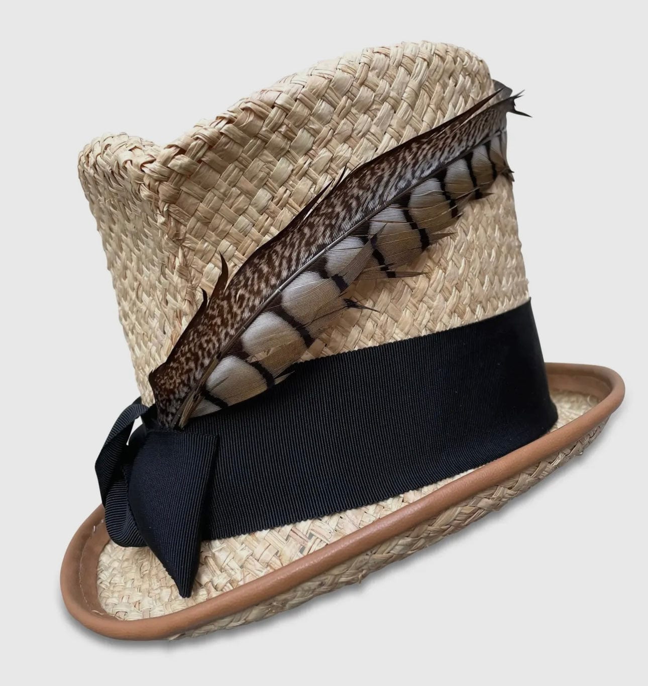 Fay Natural Raffia Straw Hat