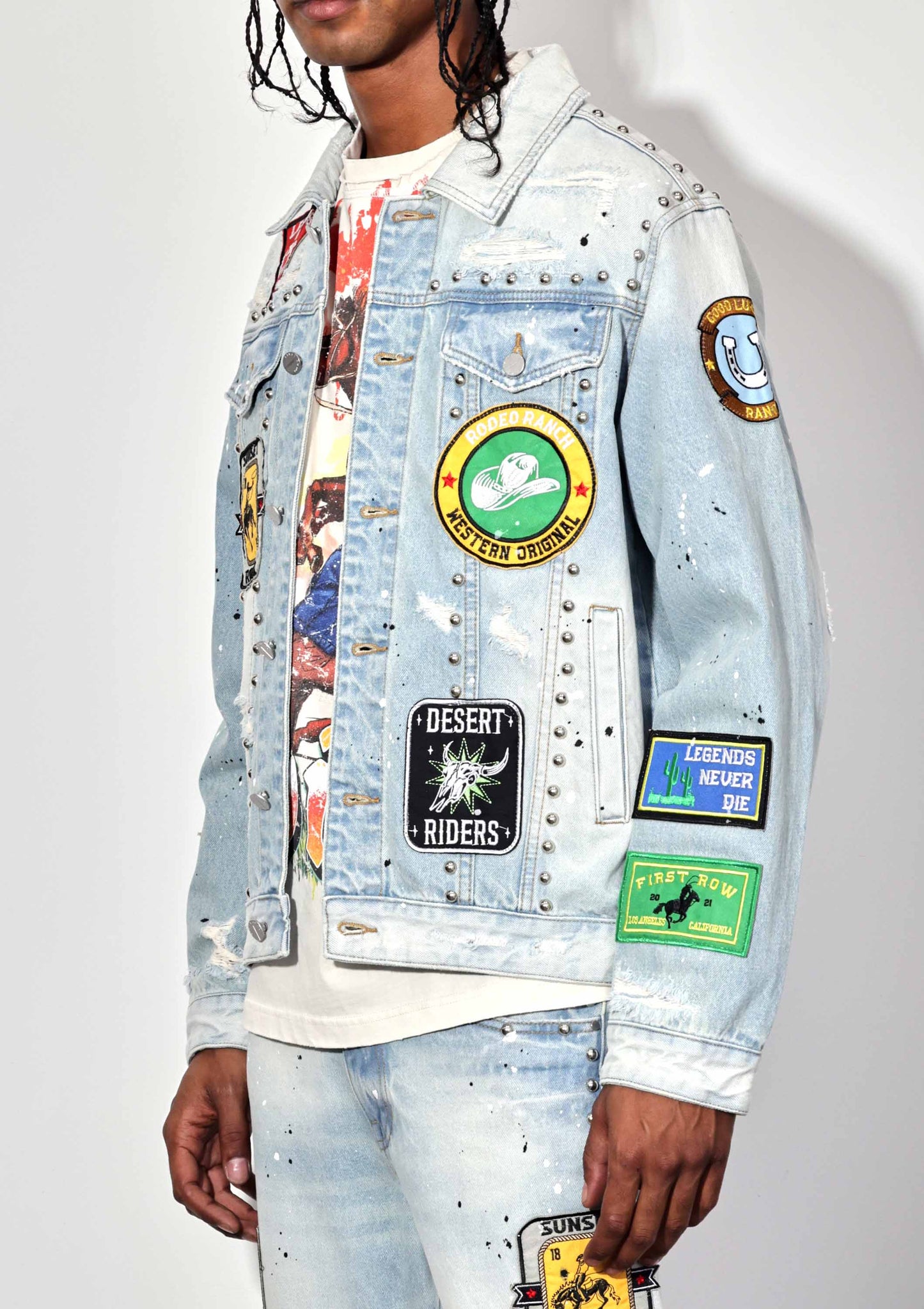 Act of Living Rodeo Washed Denim Jacket