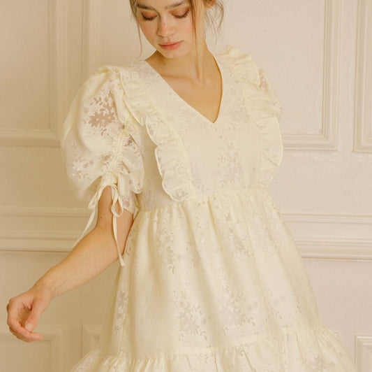 Angelic Babydoll Mini Dress