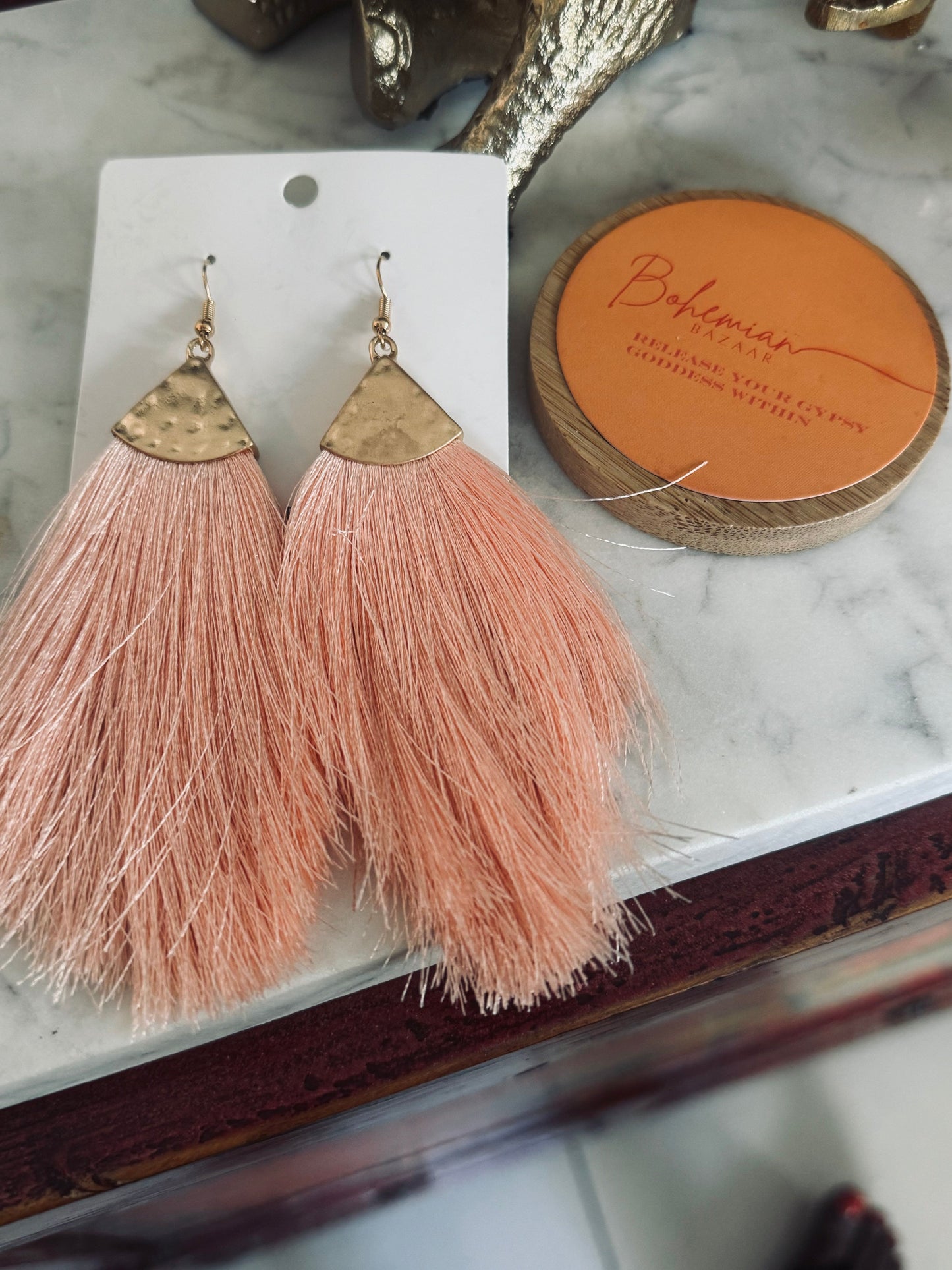 Boho Soft Tassel Earrings