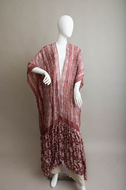 Ms. Jackie Paisley Tapestry Free Flow Kimono