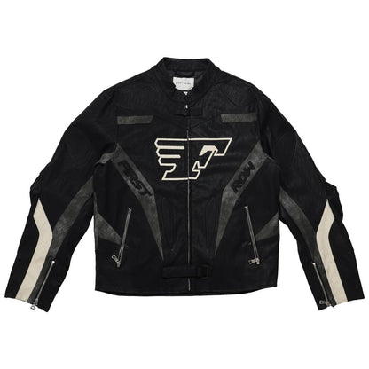 Furious Motor Racing Vegan Leather Jacket