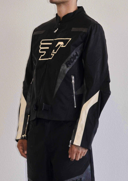 Furious Motor Racing Vegan Leather Jacket