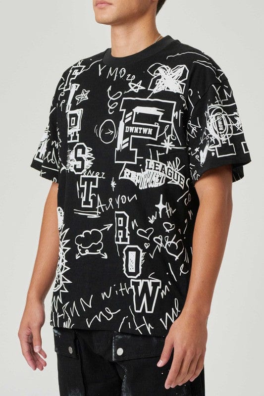 All-Over Doodling Tee