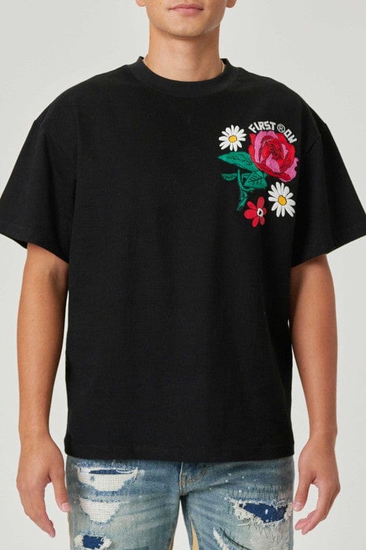 Flower Puff Graphic Tee