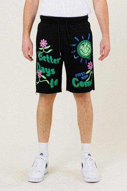 Flower Terry Short