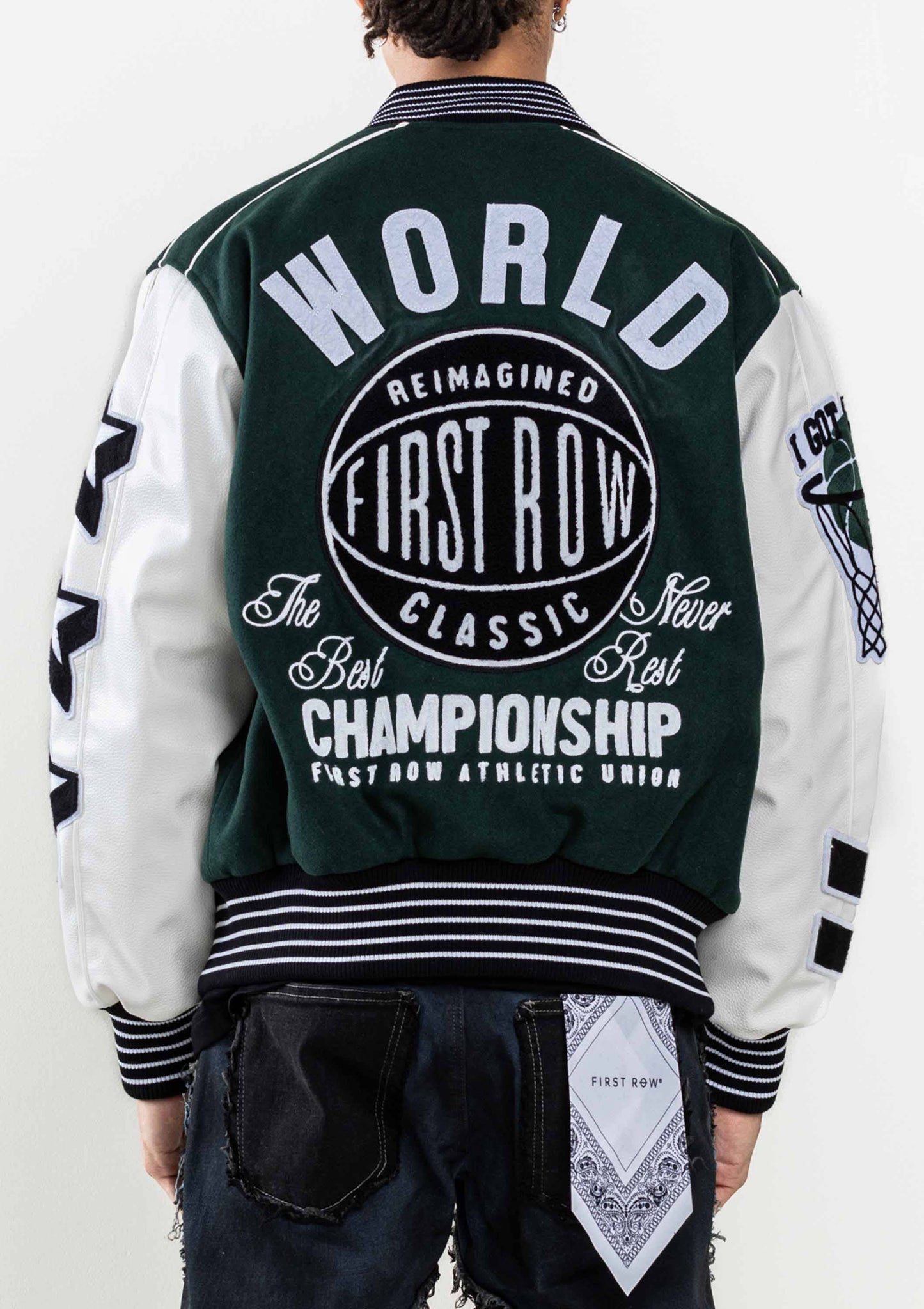 The Best Never Rest  Championship Varsity Jacket