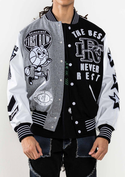 The Best Never Rest  Championship Varsity Jacket