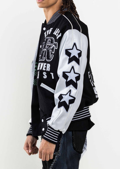 The Best Never Rest  Championship Varsity Jacket