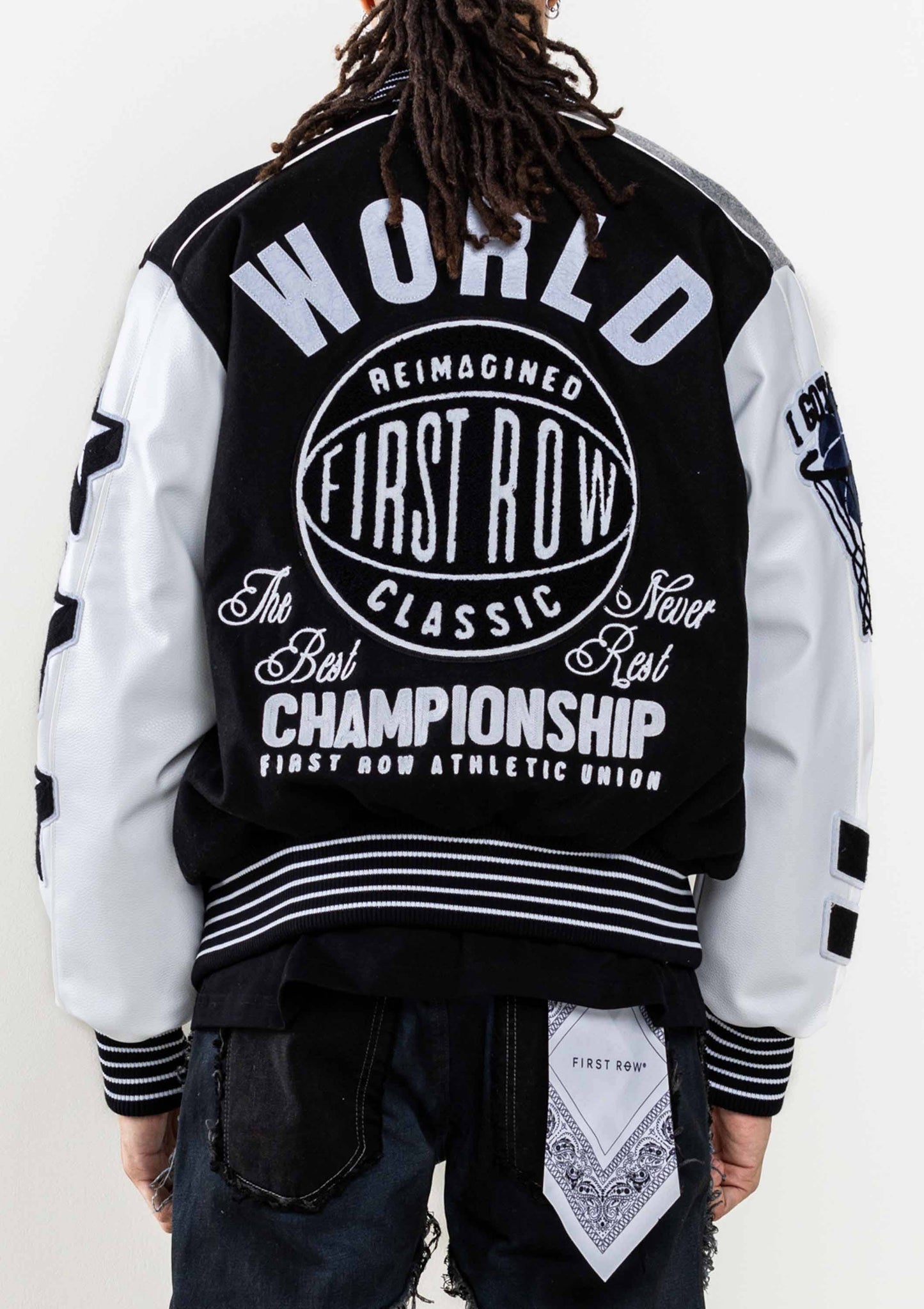 The Best Never Rest  Championship Varsity Jacket