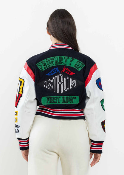 Championship Winner Cropped Varsity Jacket