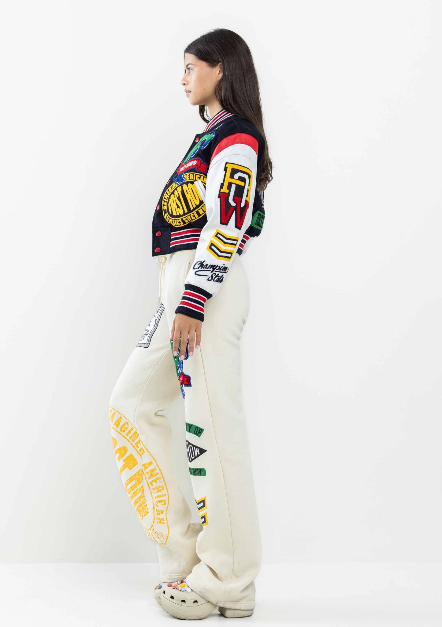 Championship Winner Cropped Varsity Jacket