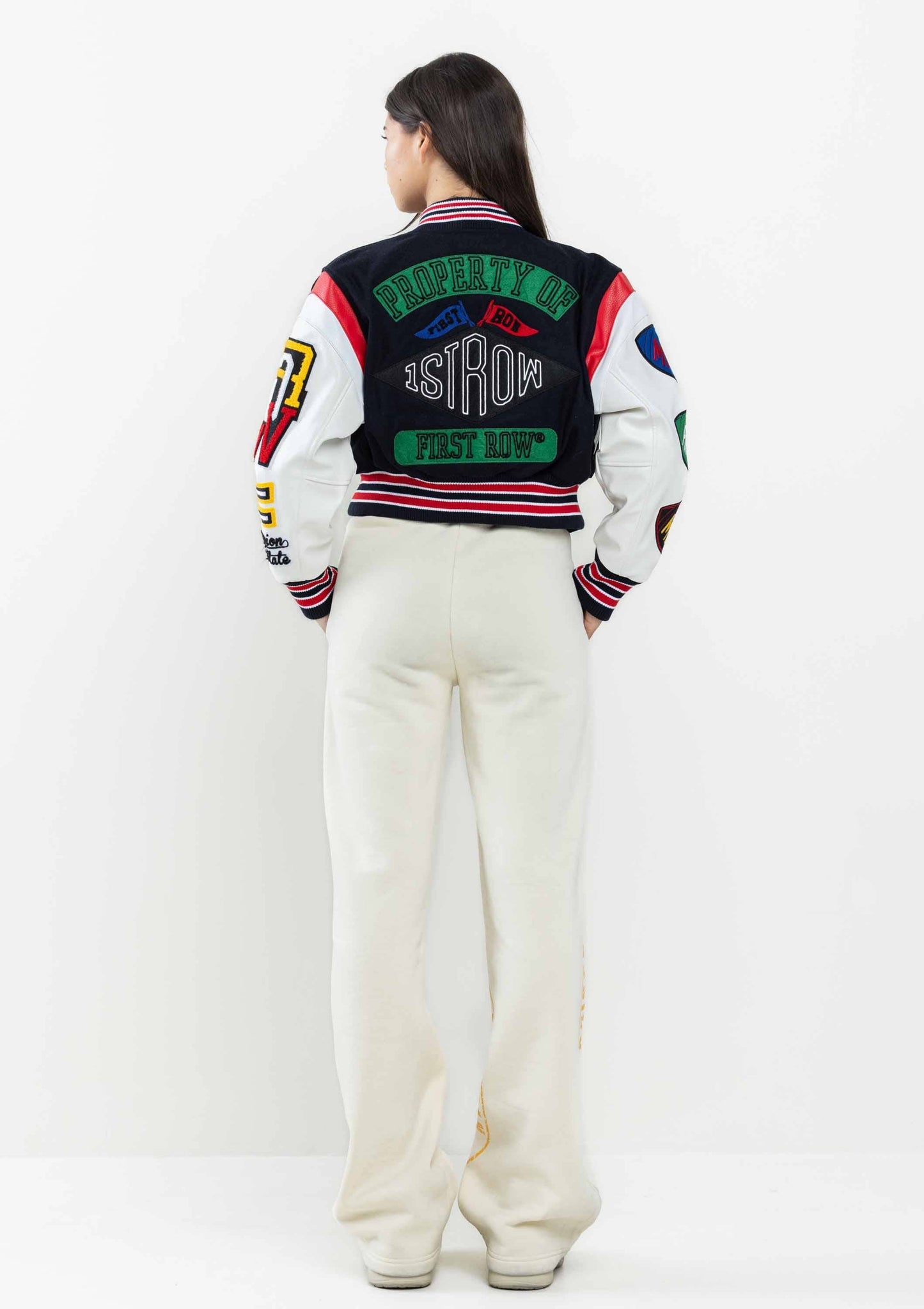 Championship Winner Cropped Varsity Jacket