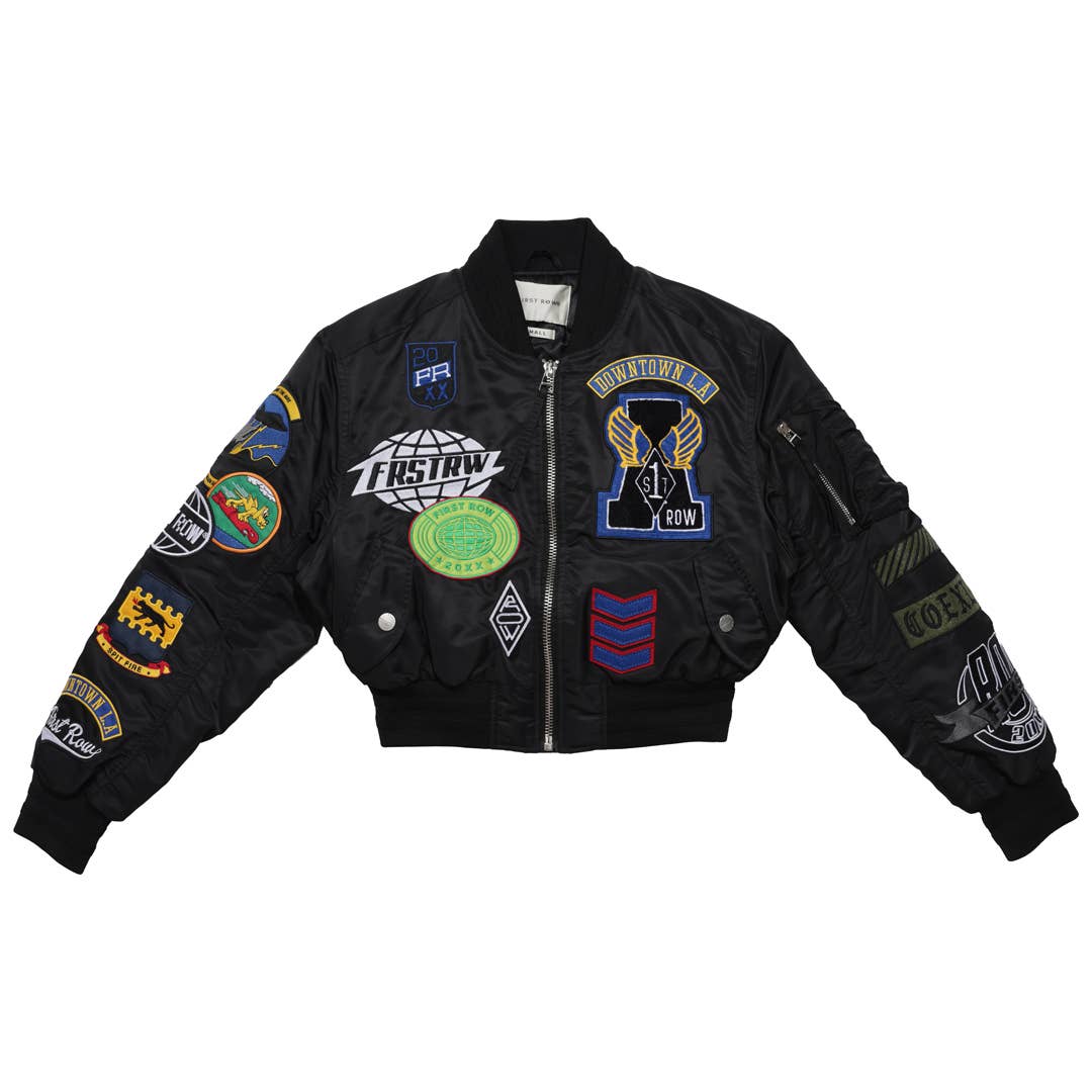 Coexist Multi Patches MA-1 Bomber Jacket