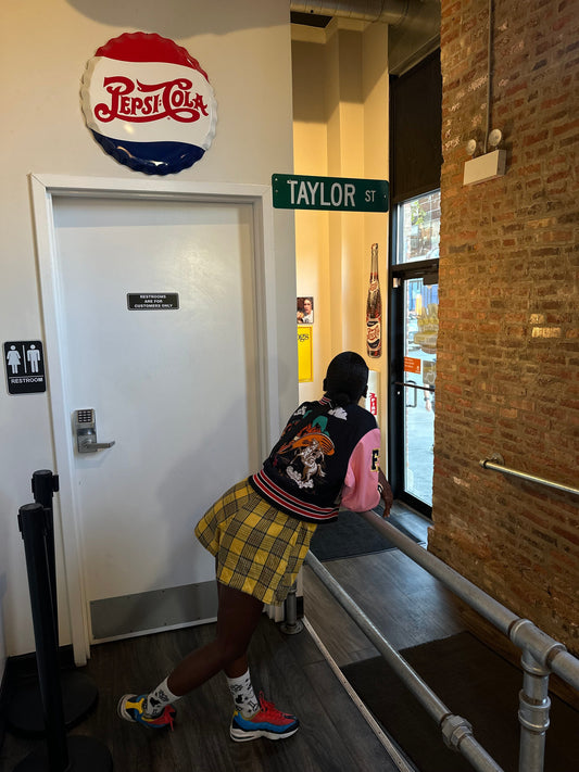 Wild and Free Cropped Varsity Jacket