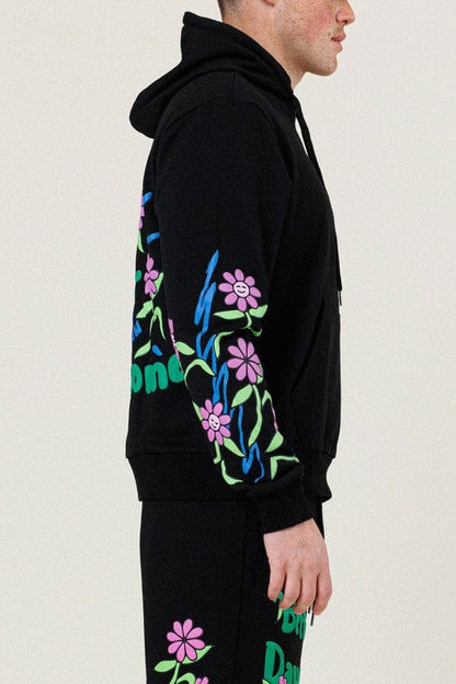 Flower Terry Hoodie