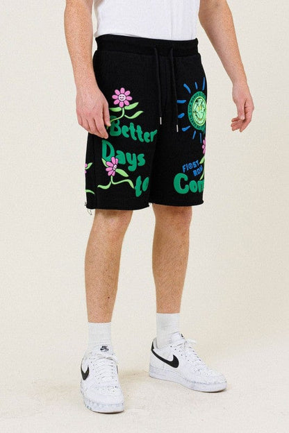 Flower Terry Short