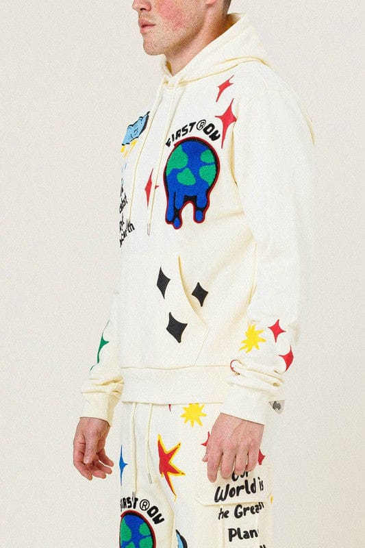 French Terry Graphic Hoodie