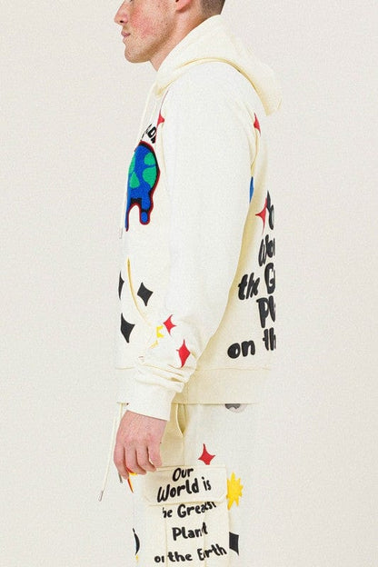 French Terry Graphic Hoodie