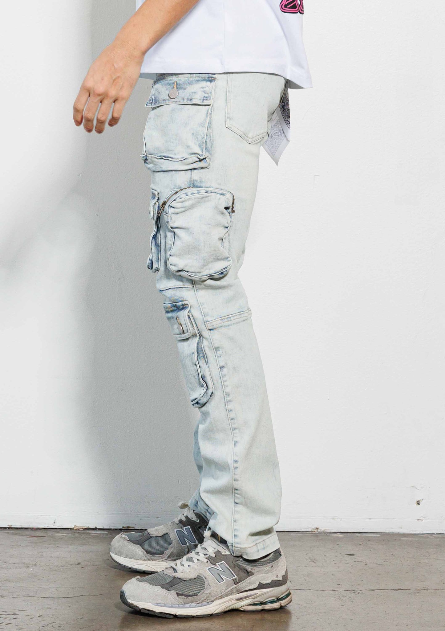 Cargo Denim Jeans