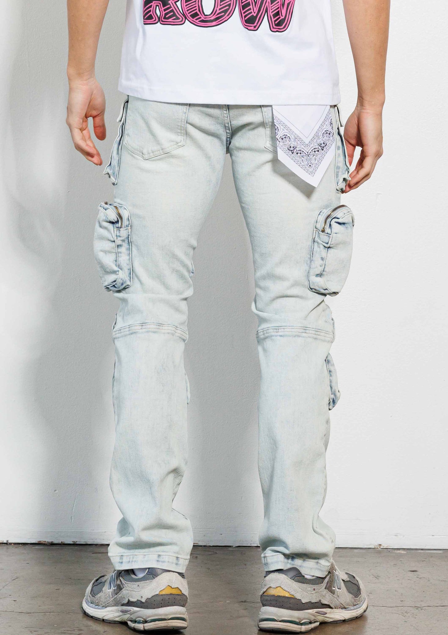 Cargo Denim Jeans