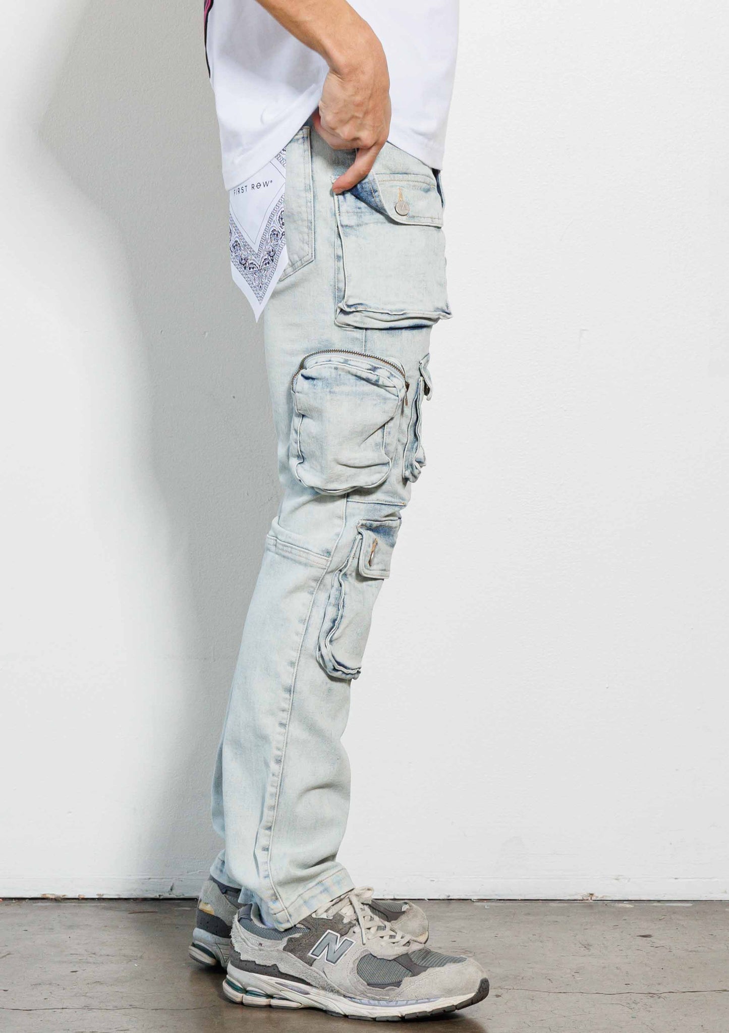 Cargo Denim Jeans