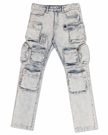 Cargo Denim Jeans