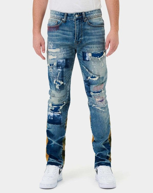 Heavy Rip Denim Jeans