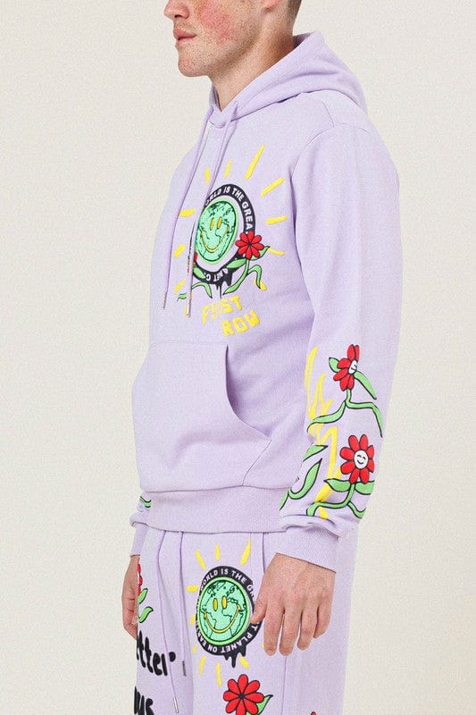 Flower Terry Hoodie