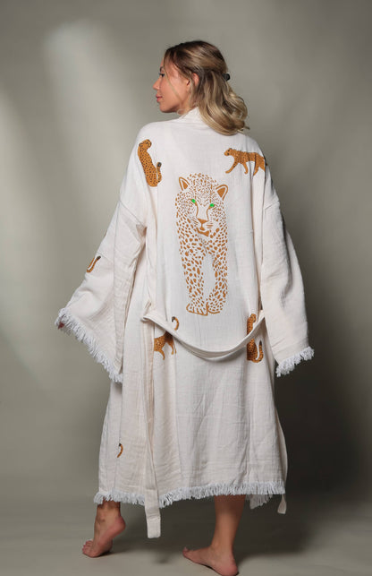 The LouLou Long Tiger Kimono