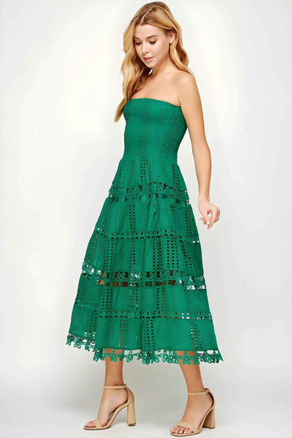 Lena Eyelet Dress