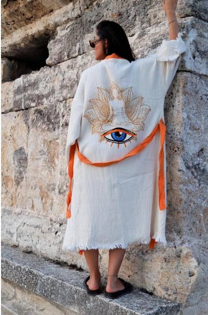 Goddess Sun Evil Eye Kimono