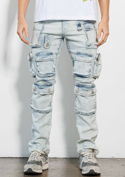 Cargo Denim Jeans