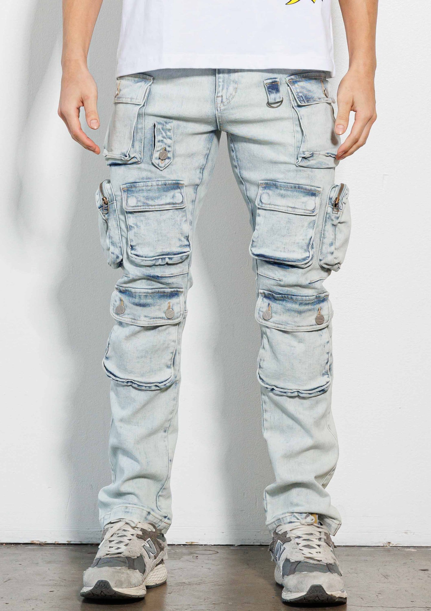 Cargo Denim Jeans