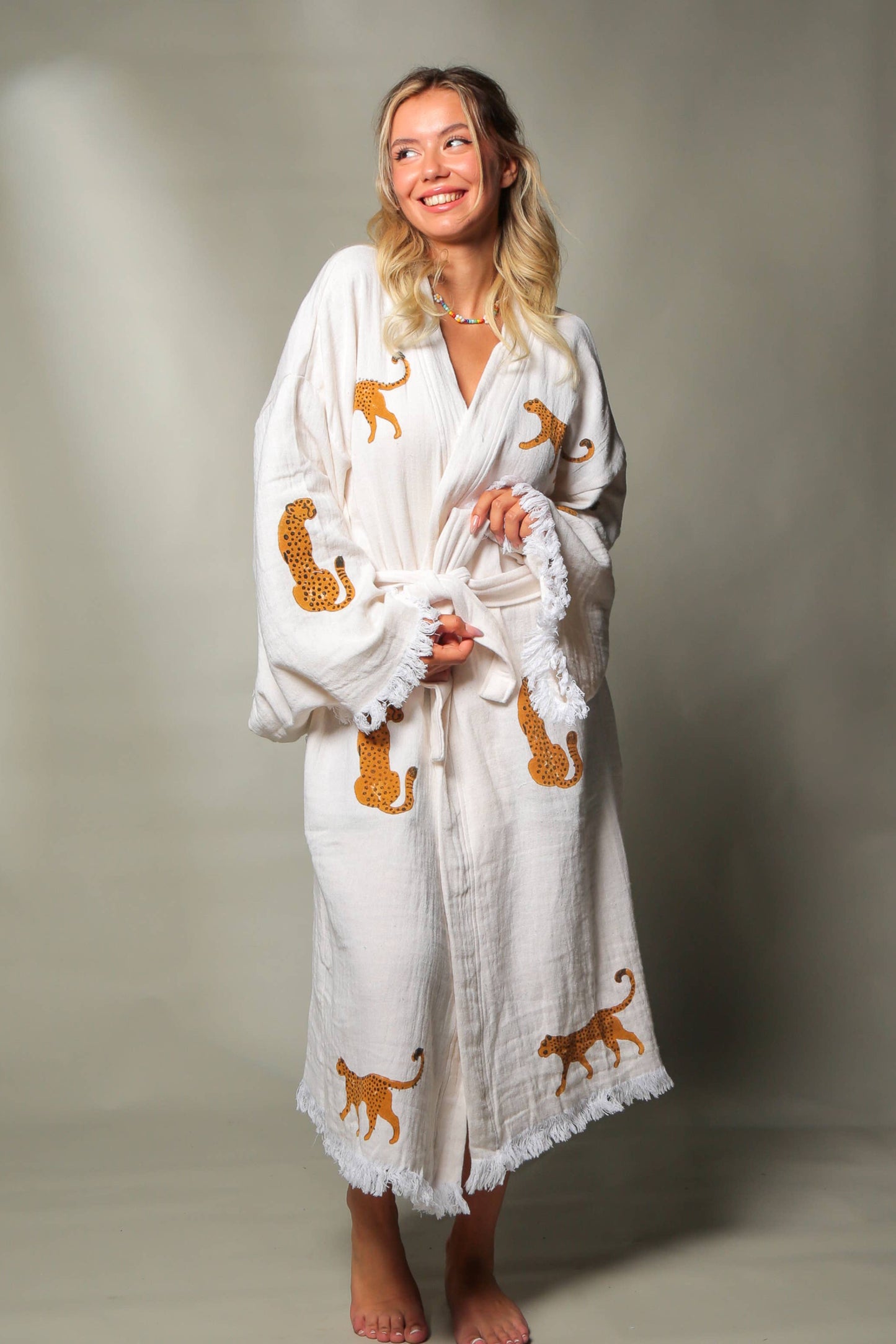 The LouLou Long Tiger Kimono